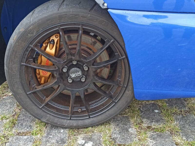 Subaru Impreza GC8 Turbo | Rallye-Projekt | Herrmann-Käfig | OMP/Brembo/OZ | Motor läuft | BW