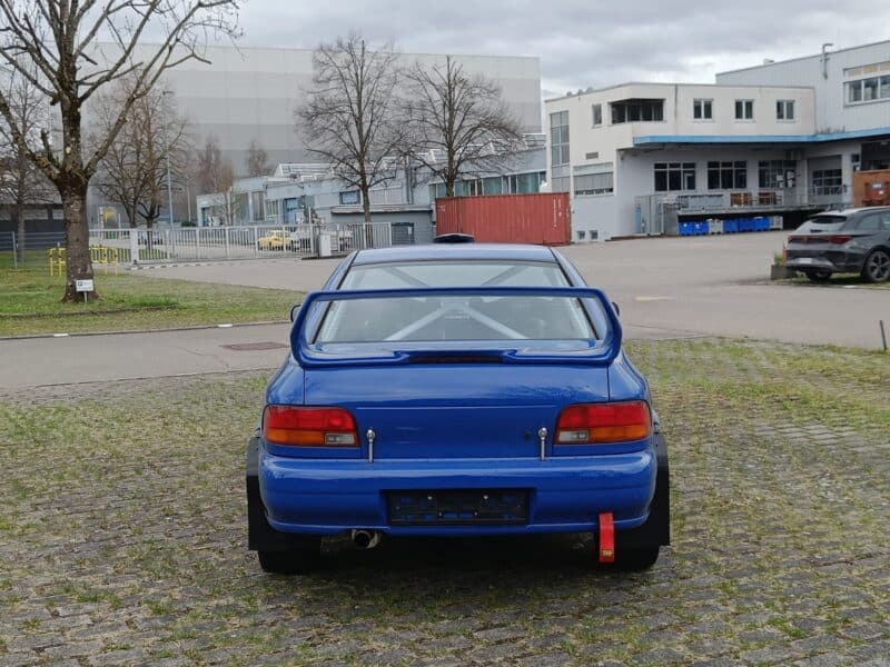 Subaru Impreza GC8 Turbo | Rallye-Projekt | Herrmann-Käfig | OMP/Brembo/OZ | Motor läuft | BW