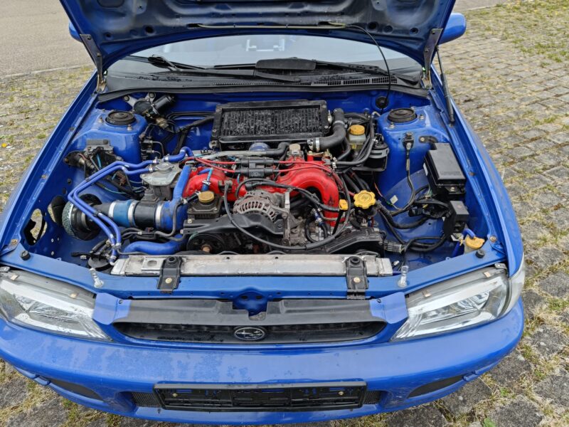 Subaru Impreza GC8 Turbo | Rallye-Projekt | Herrmann-Käfig | OMP/Brembo/OZ | Motor läuft | BW