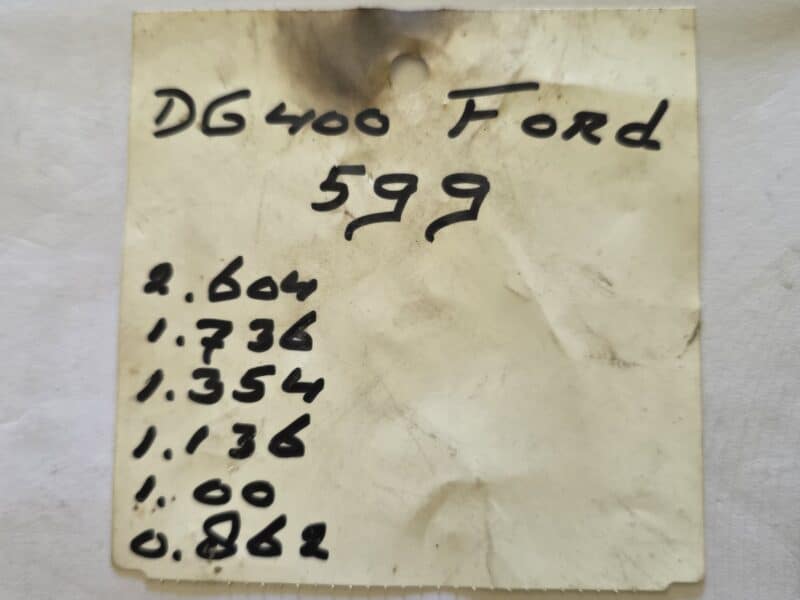 Drenth DG400 Getriebe