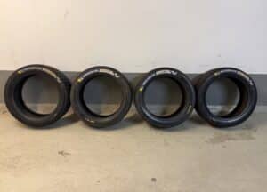 4 x 17 Zoll Michelin Pilot MW1 Rallye Regen Reifen 195/50 R17