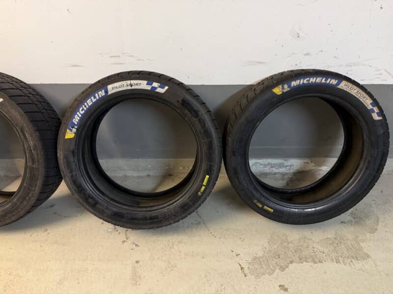 4 x 17 Zoll Michelin Pilot MW1 Rallye Regen Reifen 195/50 R17