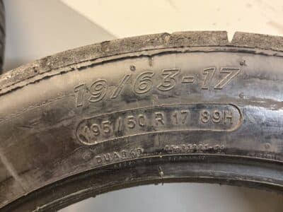 4 x 17 Zoll Michelin Pilot MW1 Rallye Regen Reifen 195/50 R17