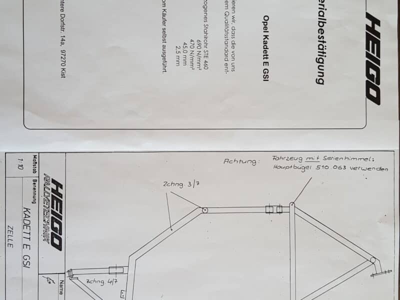 Zelle von Heigo für Kadett E GSI