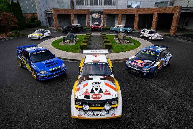 Rallye-Sonderausstellung im Nationalen Automuseum 