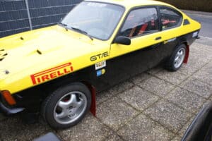 Rallyefahrzeug RETRO Opel Kadett C Coupe
