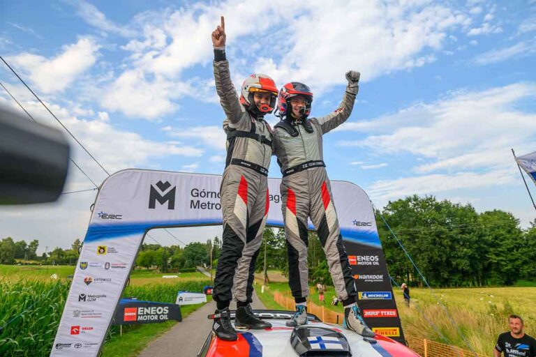 Suninen feiert ersten EM-Sieg bei der Rallye Polen