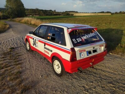 Citroen Ax Sport als Rallyefahrzeug mit gültigem KFP und allen Eintragungen