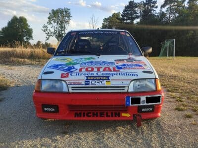 Citroen Ax Sport als Rallyefahrzeug mit gültigem KFP und allen Eintragungen
