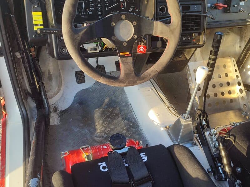 Citroen Ax Sport als Rallyefahrzeug mit gültigem KFP und allen Eintragungen