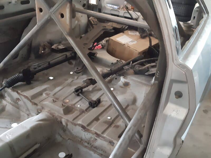 Verkaufe VW Corrado Karosse mit Motorsport Ireco Zelle Bergrennen