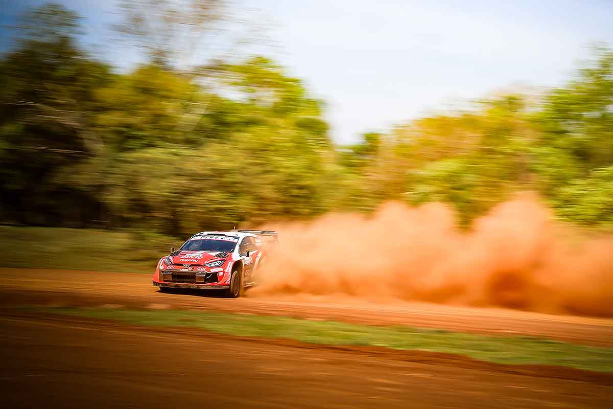 Rallye Paraguay: Katsuta setzt Bestzeit im Shakedown