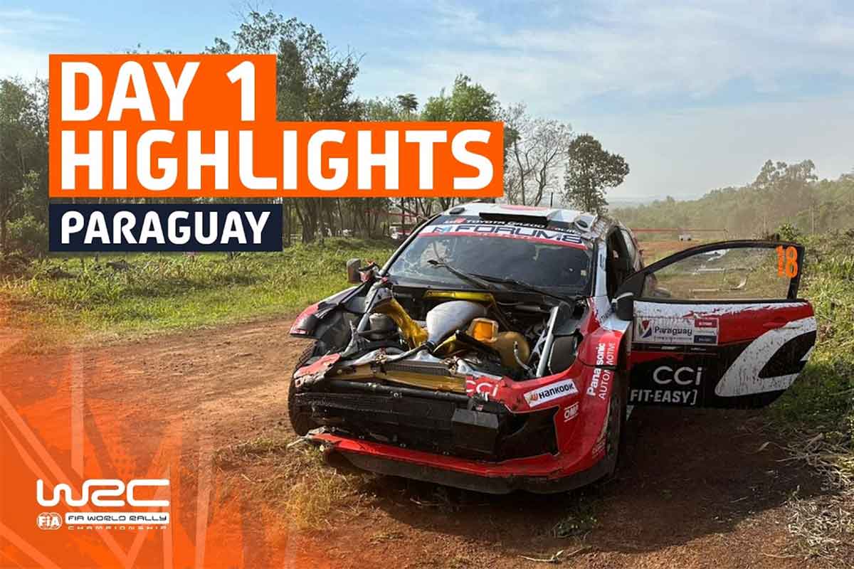 Video: Rallye Paraguay 2026 – Tag 1