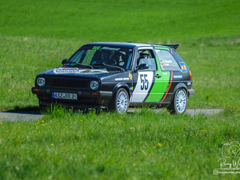 VW Golf 2 16V Rallye – 2.0 16V 9A – DMSB Wagenpass – §70 – Ready to Race