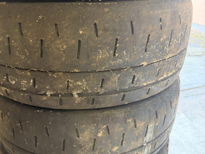 9x Pirelli P Zero RA5A Asphalt-Rallyreifen 235/40 R18 – 1x neu, 8x ca. 90 % – 1.400 € komplett
