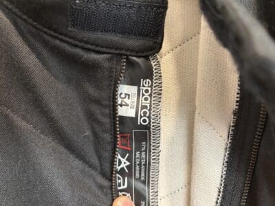 Komplettset Anzug, Helm+HANS