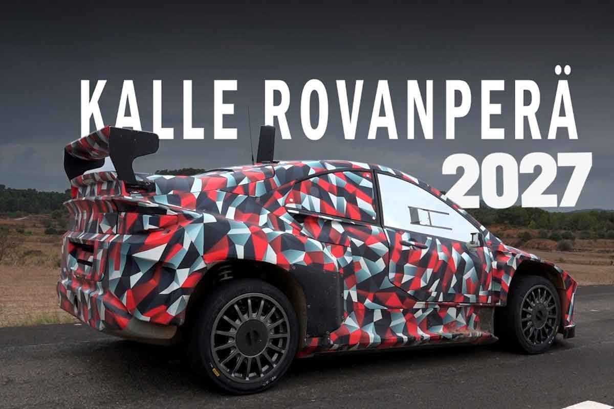 Video: Rovanperä Test Toyota WRC 2027