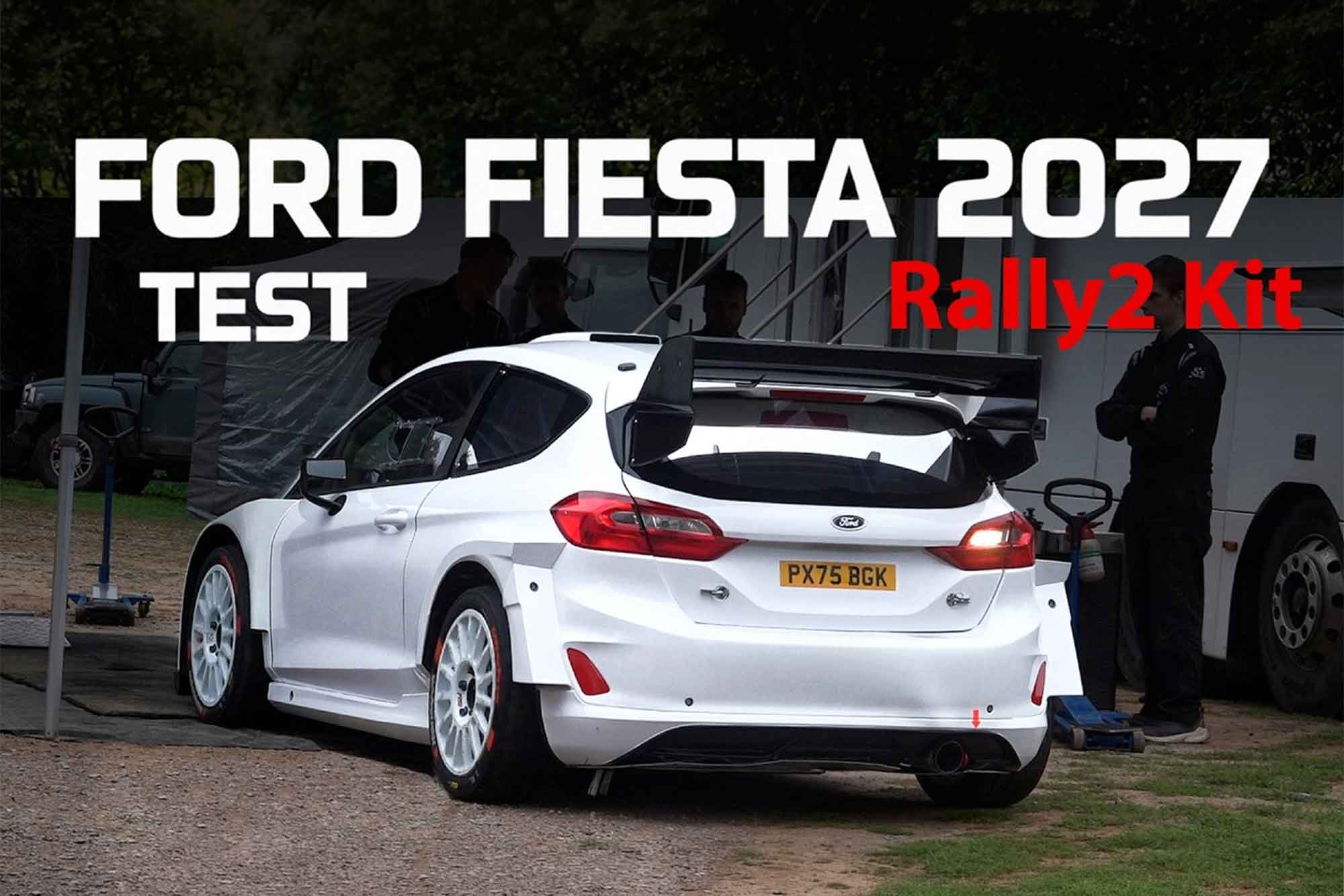 Video: Test Ford Fiesta Rally2 WRC-Kit